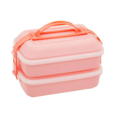 Pink Lunch Box with Cutlery | Grub Tub