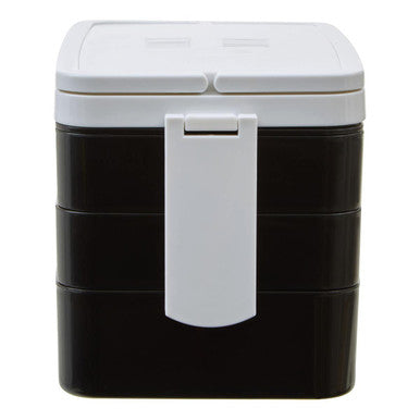 Black Lunch Box with Cutlery | Grub Tub