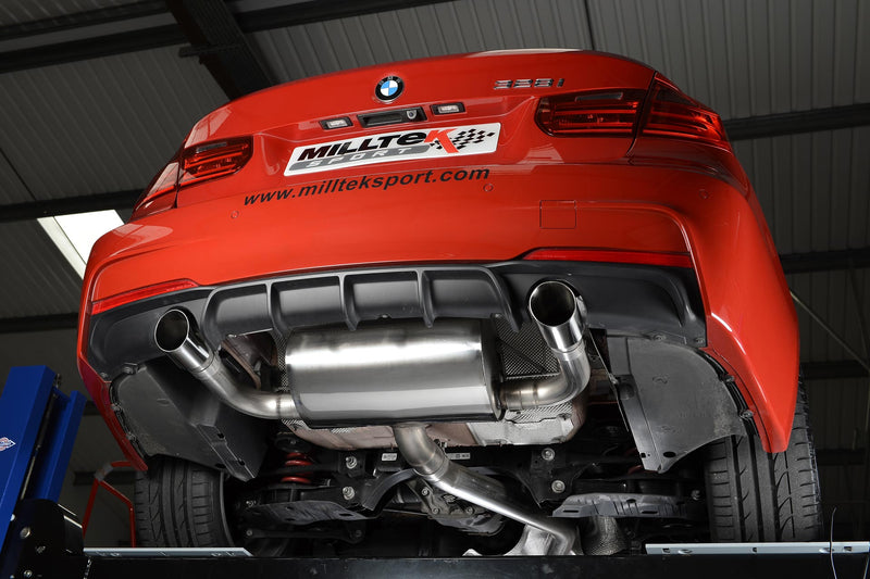 Milltek Sport - Cat Back Exhaust (Multiple Options) - BMW 3 Series 328i M Sport F30