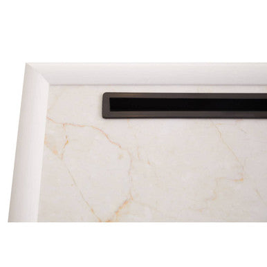 Ecru Marble Lap Tray with Ipad Holder | Portada