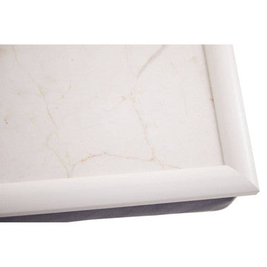 Ecru Marble Lap Tray with Ipad Holder | Portada