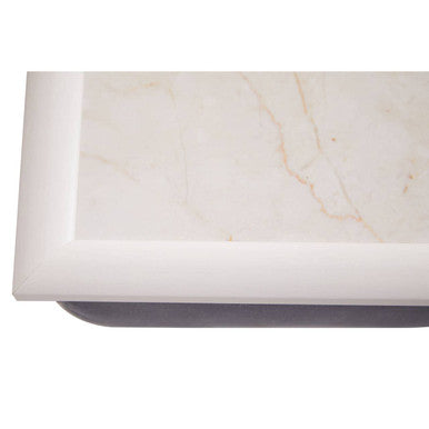 Ecru Marble Lap Tray with Ipad Holder | Portada