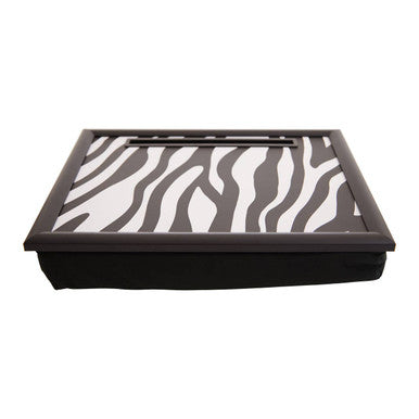 Mono Zebra Lap Tray with Ipad Holder | Portada
