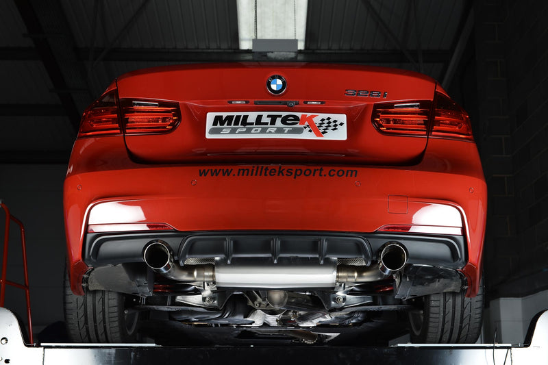 Milltek Sport - Cat Back Exhaust (Multiple Options) - BMW 3 Series 328i M Sport F30