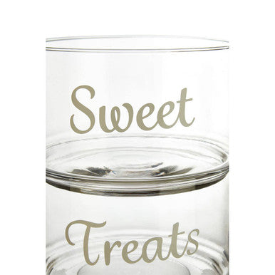 Stackable 2 Tier Glass Storage Jar | Olivia