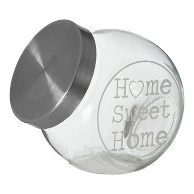 700Ml Glass Storage Jar with Metal Lid | Olivia