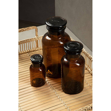 Extra Small Amber Glass Bottle | Apothecary