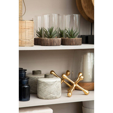Large Smoke Grey Reagent Bottle | Apothecary