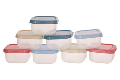 Bitty Set of 8 Multicolour | Mini Storage Containers