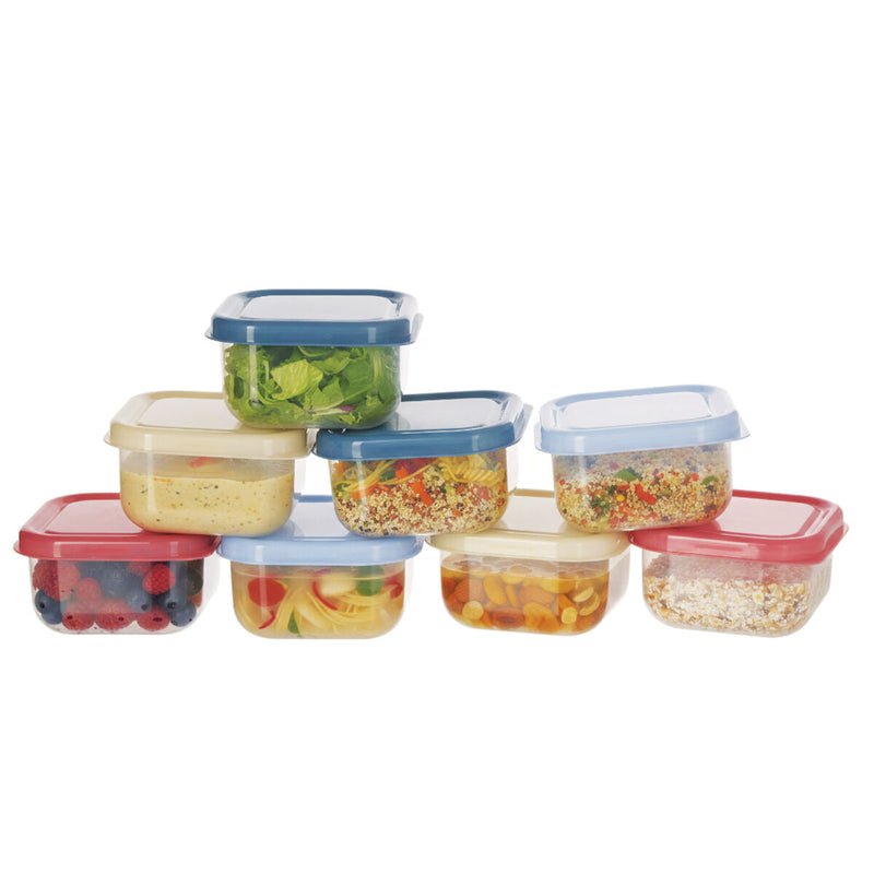 Bitty Set of 8 Multicolour | Mini Storage Containers