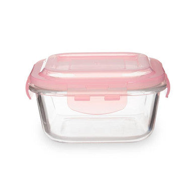 520Ml Square Glass Container | Freska