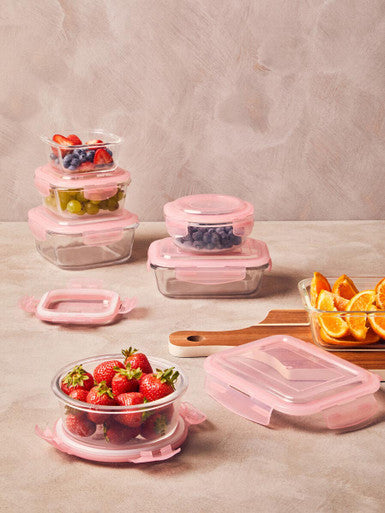 520Ml Square Glass Container | Freska