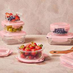 800Ml Square Glass Container | Freska