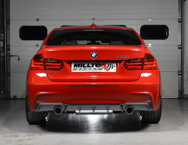 Milltek Sport - Cat Back Exhaust (Multiple Options) - BMW 3 Series 328i M Sport F30
