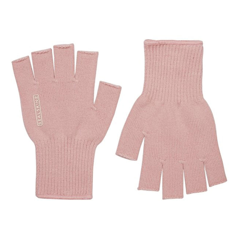 Ladies Lightweight Merino Wool Fingerless Gloves