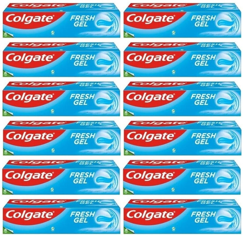 12 x Colgate Toothpaste Fresh Gel - 75Ml
