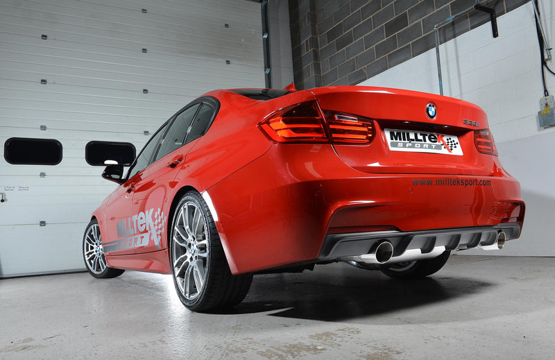 Milltek Sport - Cat Back Exhaust (Multiple Options) - BMW 3 Series 328i M Sport F30