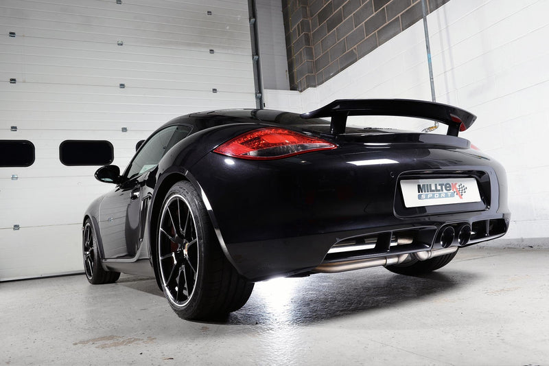 Milltek Sport - Porsche Cayman S 3.4 987 Gen2 / Boxster S 3.4 987 Gen2 Cat Back Exhaust (Multiple Options)