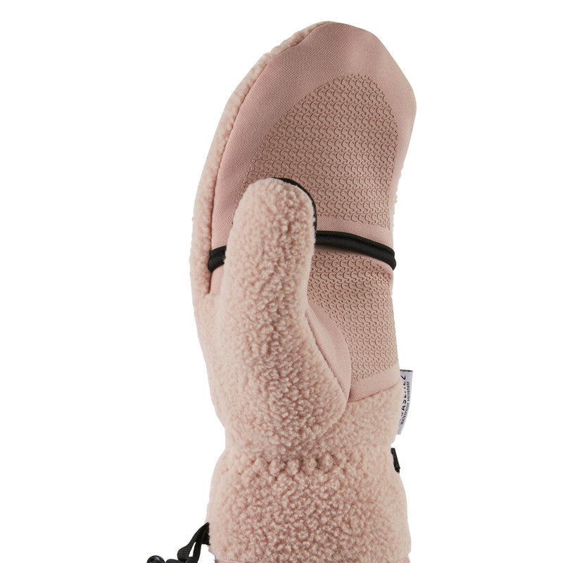Windproof Sherpa Fleece Convertible Mitten for Men and Women