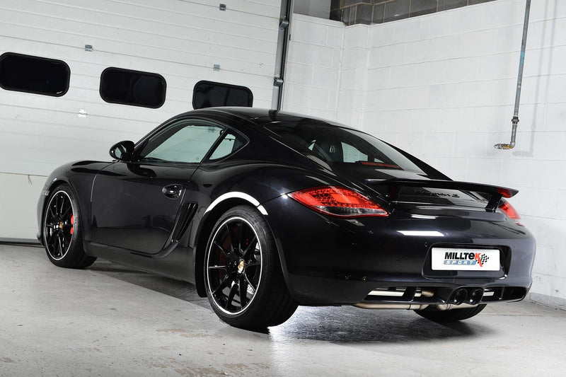 Milltek Sport - Porsche Cayman S 3.4 987 Gen2 / Boxster S 3.4 987 Gen2 Cat Back Exhaust (Multiple Options)