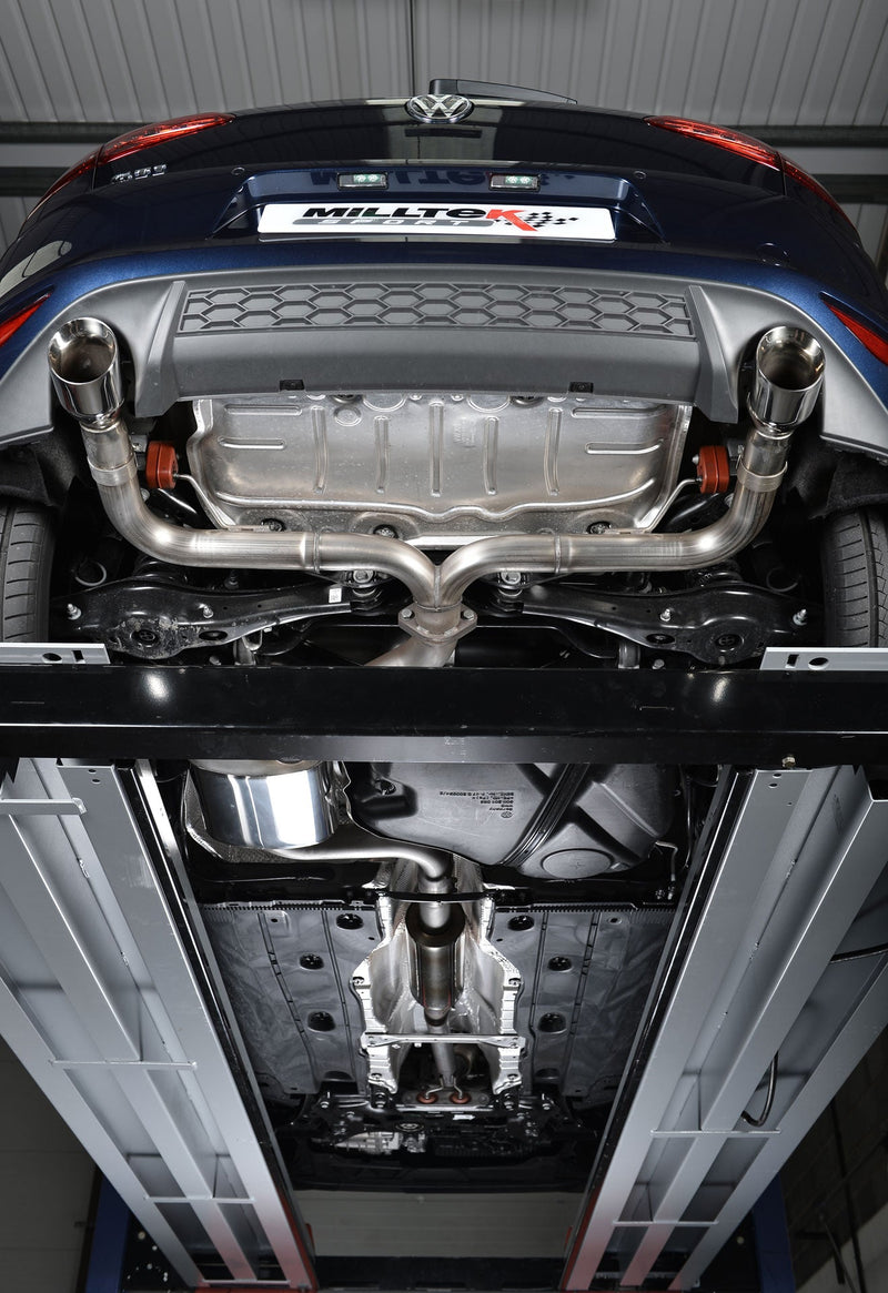 Milltek Sport - Volkswagen Golf MK7 GTi (including GTi Performance Pack‚ Clubsport & Clubsport S models) Cat Back Exhaust - Multiple Options