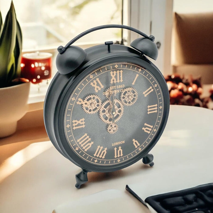 50CM GEAR TABLE CLOCK