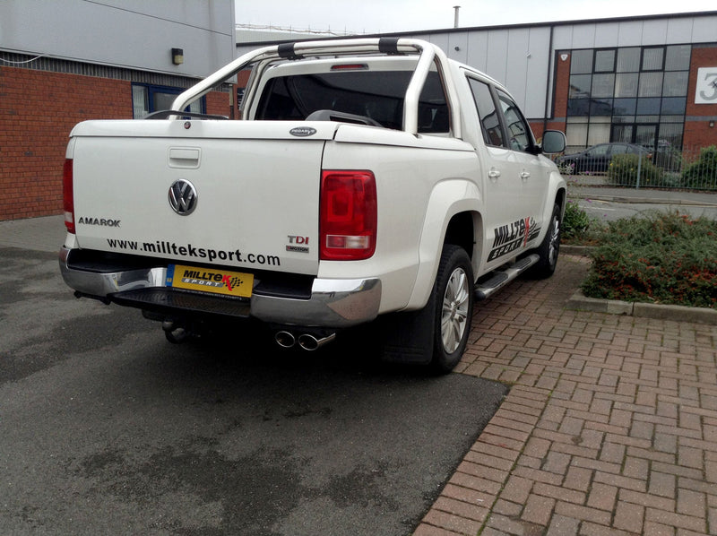 Milltek Sport - Cat / DPF Back Exhaust (Multiple Options) VW Amarok 2.0 BiTDi 2010>