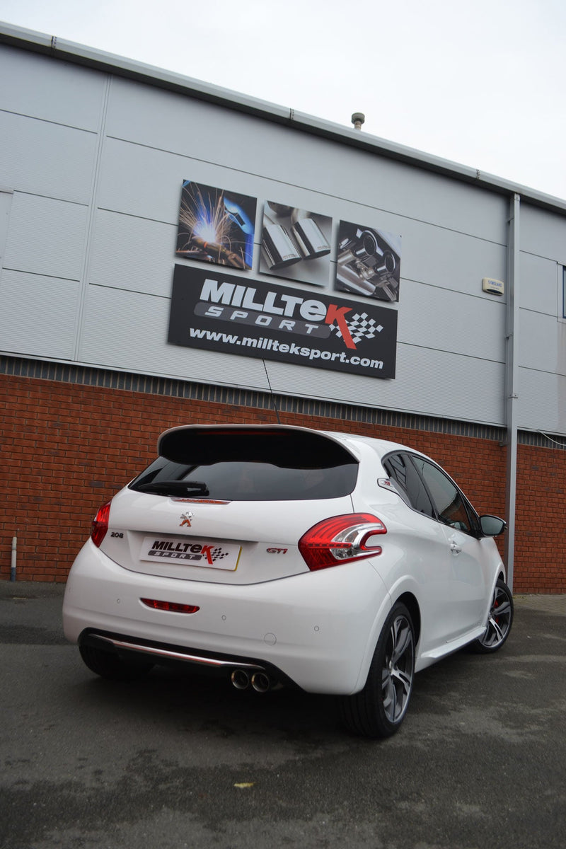 Milltek Sport - Peugeot 208 GTi Cat-back Exhaust (Multiple Options)