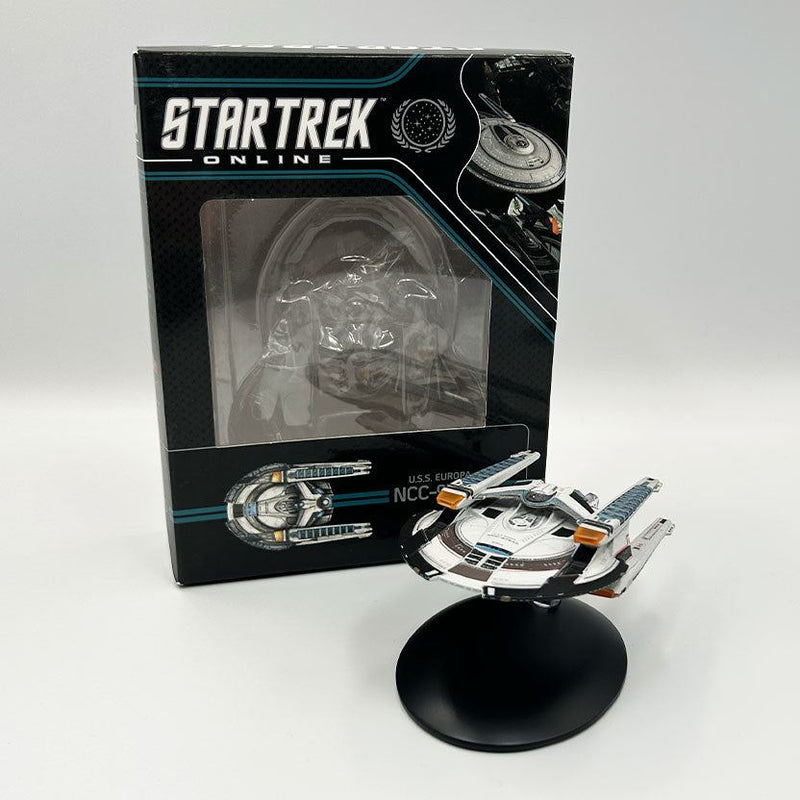 #09 U.S.S. Europa NCC-97640 Europa-Class Battle Cruiser Diecast Model Ship STO (Star Trek / Eaglemoss)