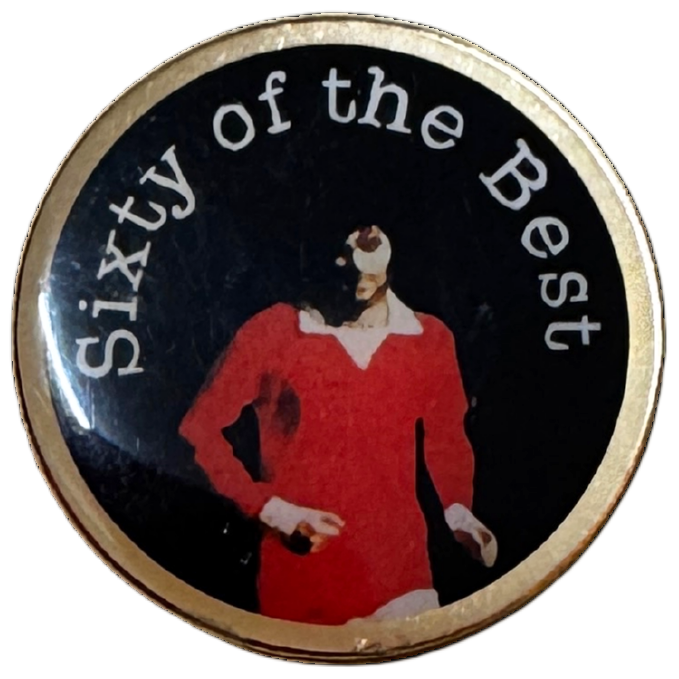 Sixty Of The Best Badge