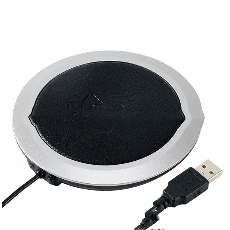 USB Powered Cup Warmer Mat Pad For Coffee Tea Beverage Drink Heating Cup Mat Tea Coffee Cup Mug Mat Creative New Year Gift