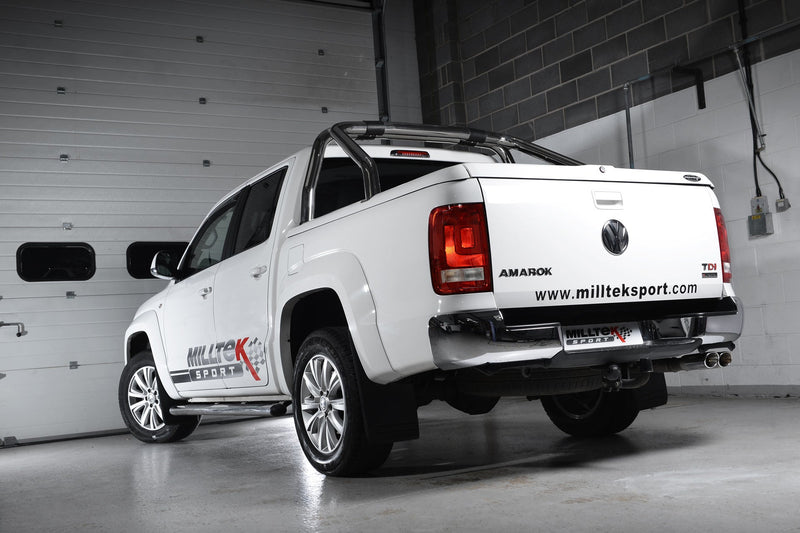 Milltek Sport - Cat / DPF Back Exhaust (Multiple Options) VW Amarok 2.0 BiTDi 2010>