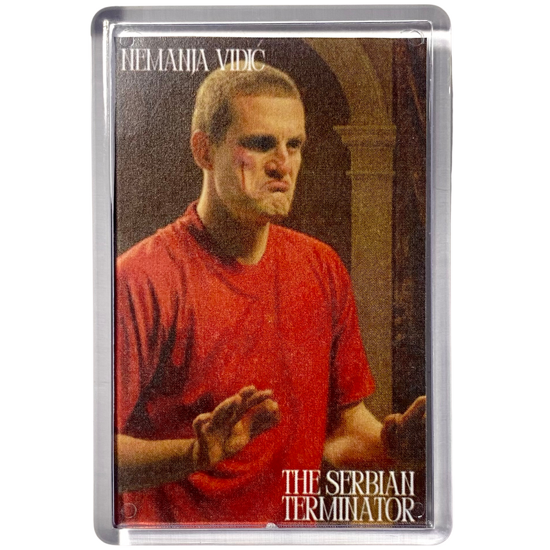 Nemanja Vidic The Serbian Terminator Fridge Magnet