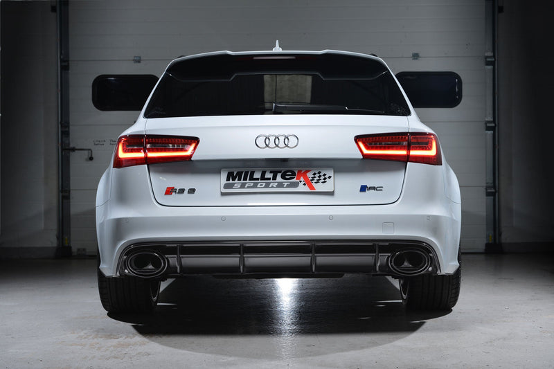 Milltek Sport - Cat Back Exhaust (Multiple Options) Audi RS6 C7 (Inc Performance Edition)
