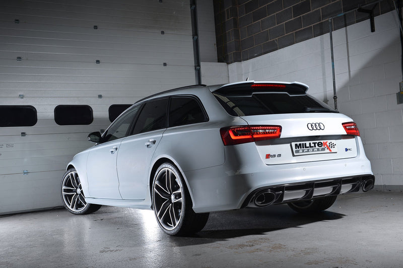 Milltek Sport - Cat Back Exhaust (Multiple Options) Audi RS6 C7 (Inc Performance Edition)