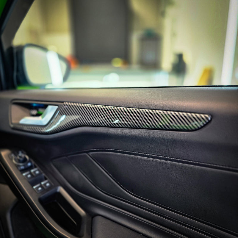 Carbon Fibre Look Door Card Trim Cover for MK4 / MK4.5 Focus | CEUK