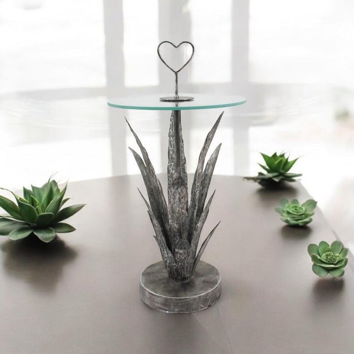 79CM METAL TABLE leaf design