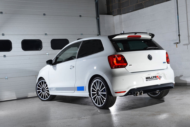 Milltek Sport - Volkswagen Polo R MK5 (6r/6c) WRC Cat Back Exhaust - Multiple Options
