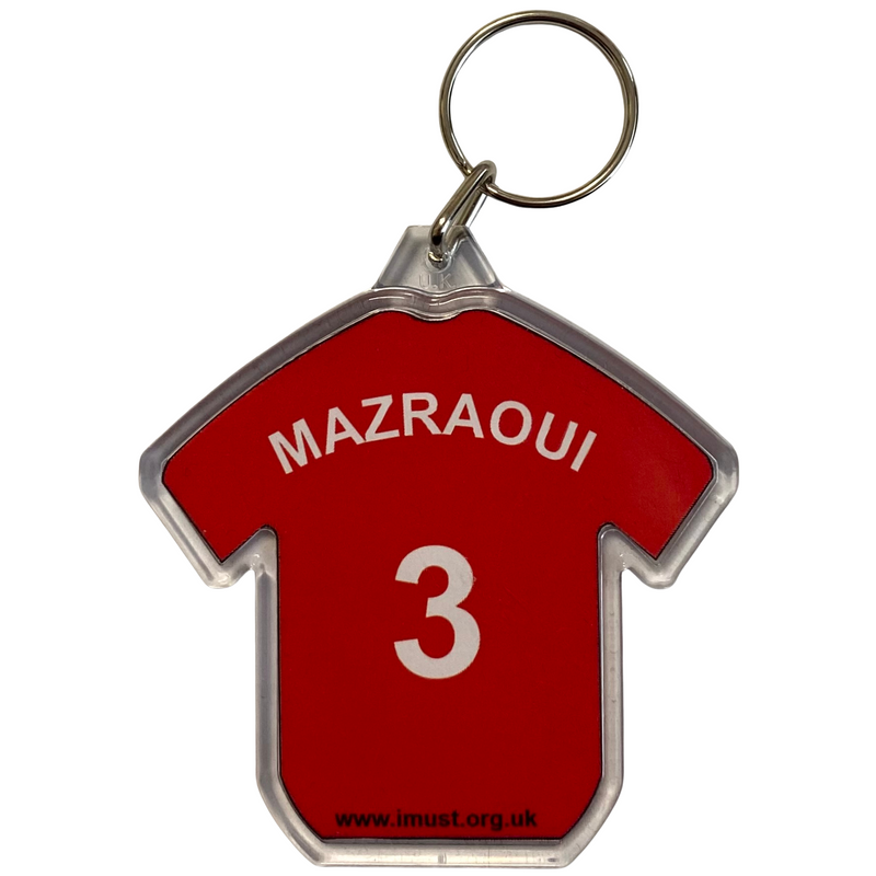 Noussair Mazraoui Player Keyring