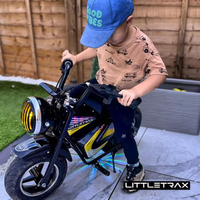 Littletrax 350W Kids Electric Bike – Ages 3 to 12+ ride on monkey bike