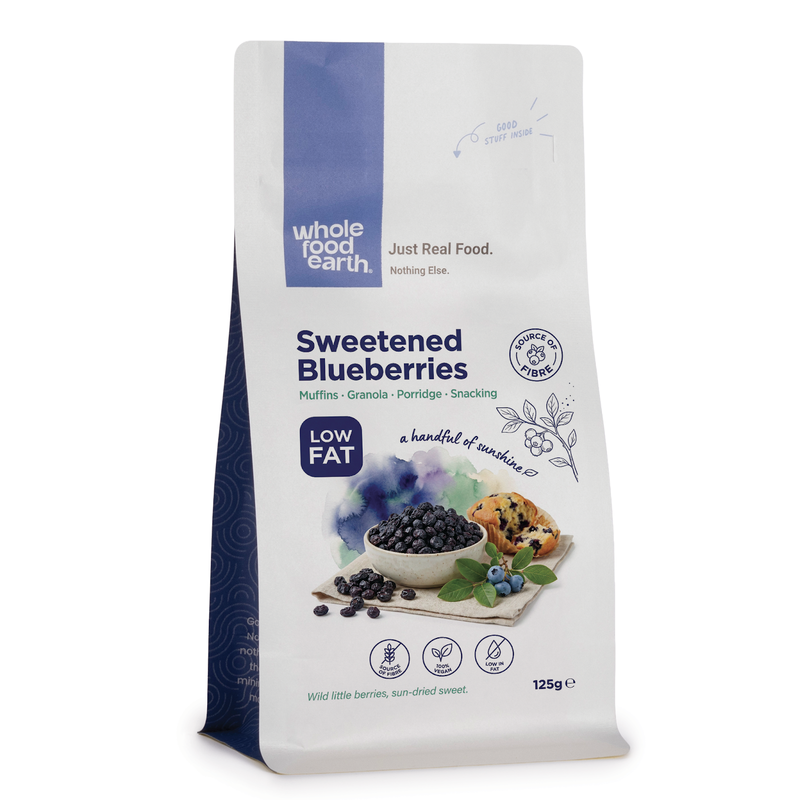 Sweetened Blueberries