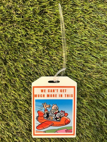 Custom Acrylic Luggage Tag with Name & Address ID Personalised
