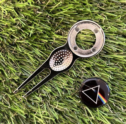 Metal Golf Ball Marker & Pitch Repair Tool – Silver