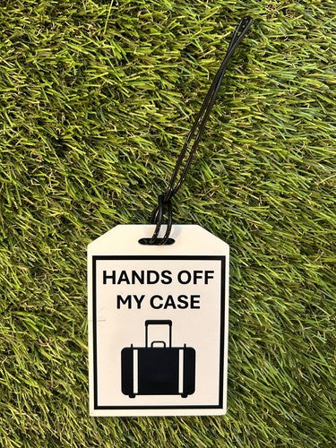 Custom Acrylic Luggage Tag with Name & Address ID Personalised