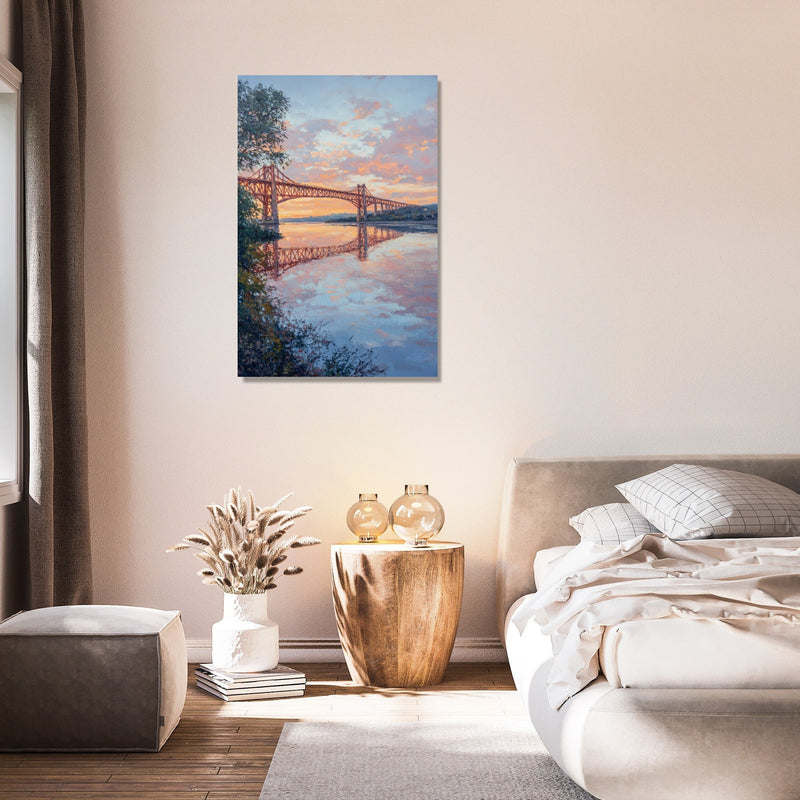 Forth Bridge Dawn Canvas