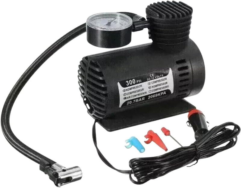 12V Car Tyre Inflator 300PSI Portable Air Compressor Pump
