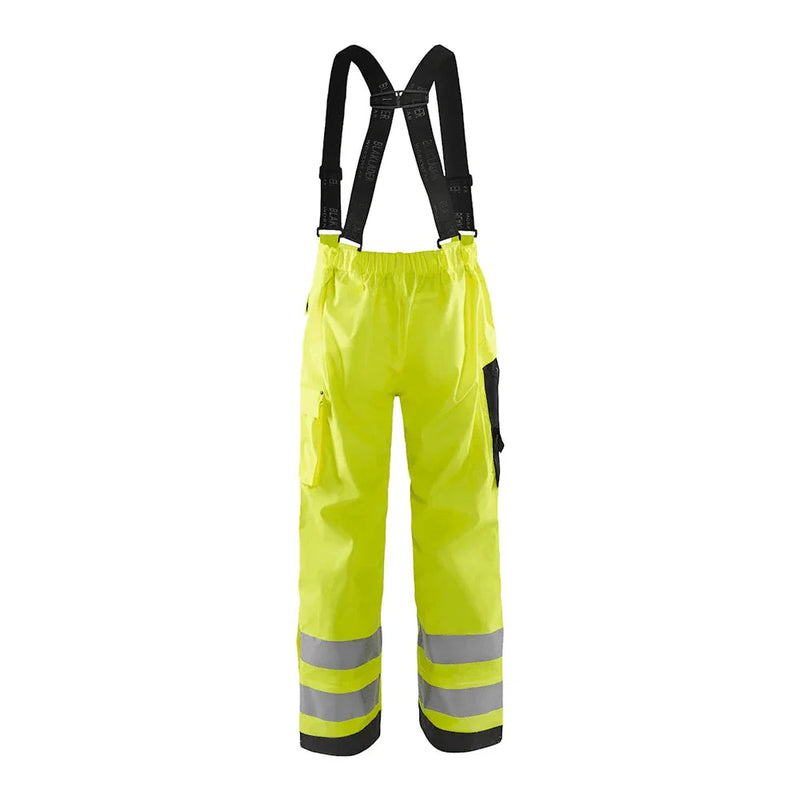 Blaklader 1302 Hi-Vis Waterproof Rain Trousers LEVEL 2