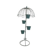 130CM BLUE METAL GARDEN PLANTER - InStock