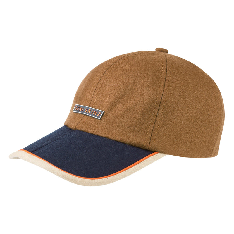 Waterproof Foldable Peak Wool Branded Cap for Men and Women