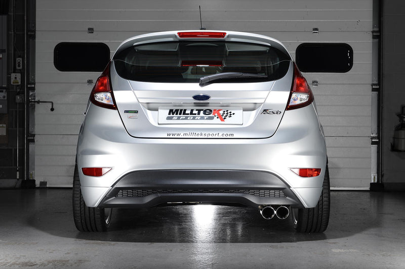 Milltek Sport - Cat Back Exhaust (Multiple Options) Fiesta MK7 1.0 EcoBoost